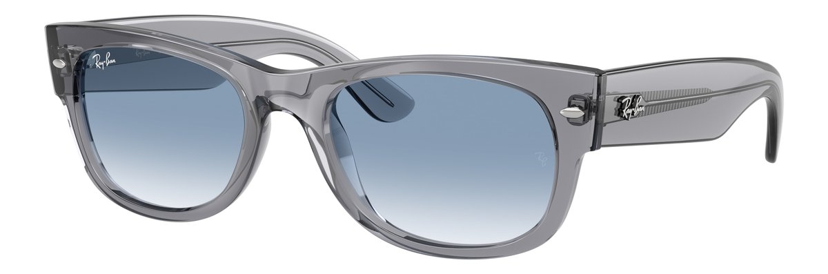 Ray-Ban RB0832S Grigio Lenti Trasparente sfumato blu