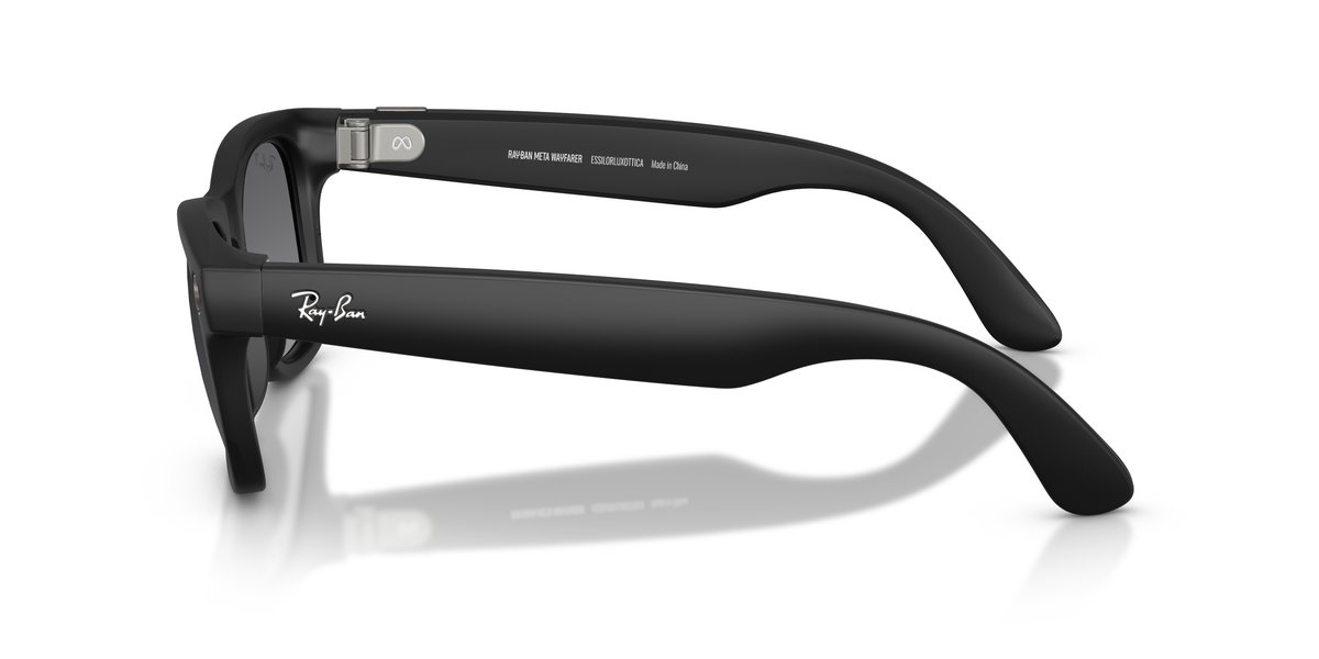 Ray-Ban Meta Wayfarer RW4012 Nero — Polarizzate Grafite