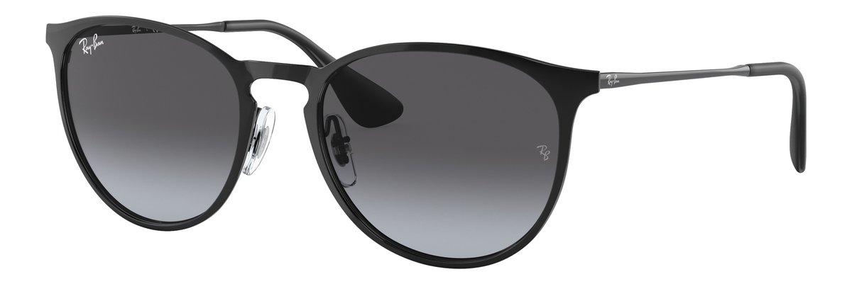 Ray-Ban RB3539 Nero Lenti Sfumato grigio