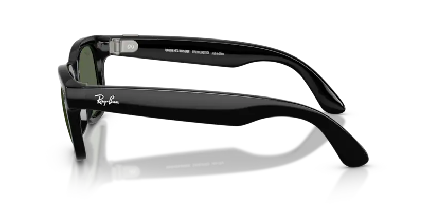 Ray-Ban Meta Wayfarer Nero Lenti Trasparenti