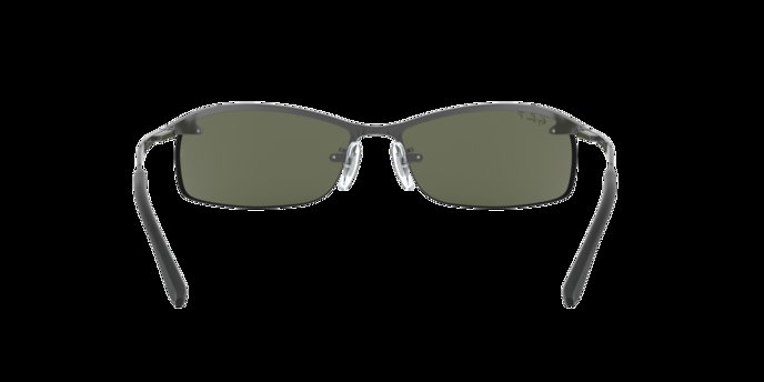 Ray-Ban RB3183 Semi-Rimless Grigio Sfumato Polarizzato