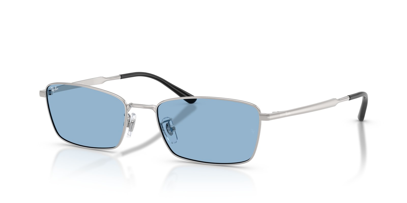 Ray-Ban RB8069D Argento · Lenti Blu