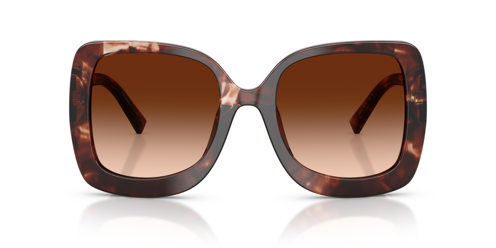 Dolce & Gabbana DG4513 Havana Rosso Scuro · Lenti Marrone Sfumato — foto 2