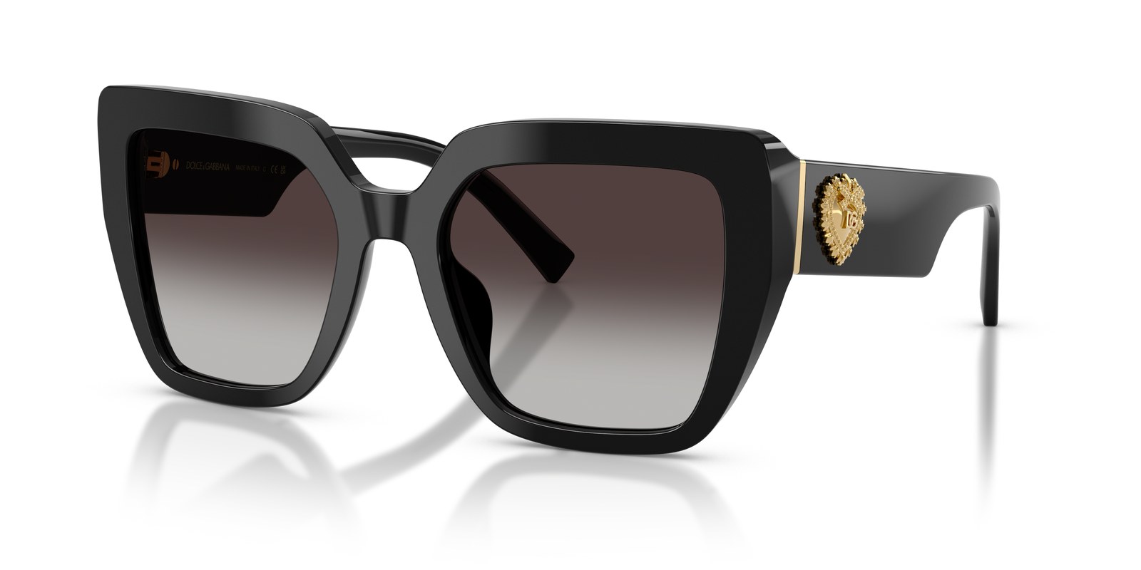 Dolce & Gabbana DG4538 Nero · Lenti Sfumato Grigio
