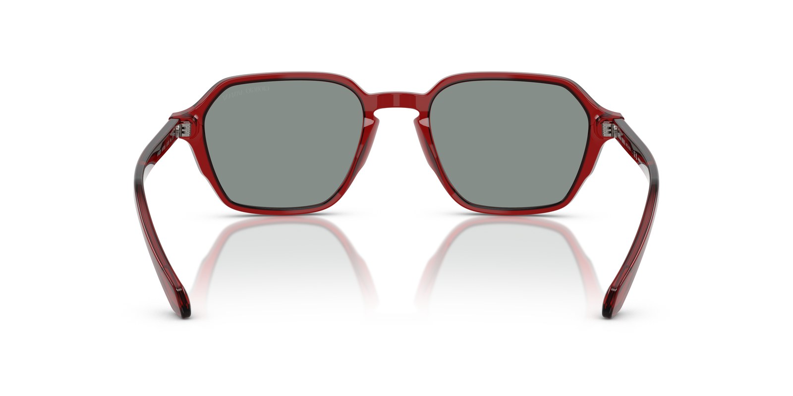 Giorgio Armani AR8220 Bordeaux Trasparente · Lenti Blu — foto 4