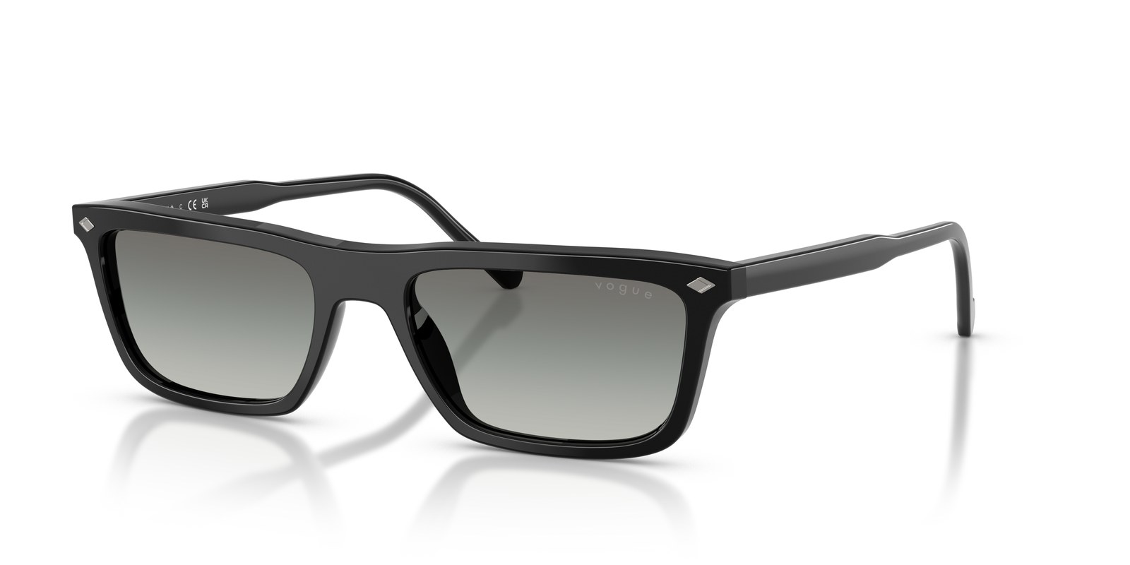 Vogue VO5687S Nero · Lenti Grigio Sfumato