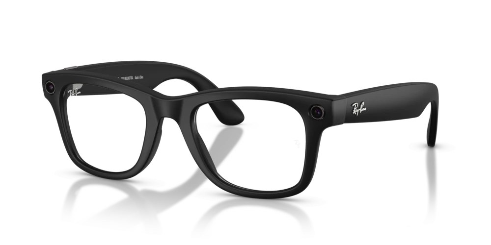 Ray-Ban Meta Wayfarer RW4012 Nero — Transitions Verde Grafite