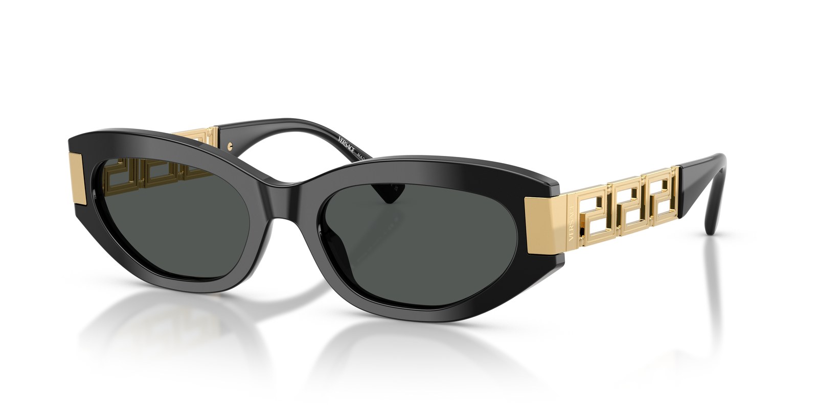Versace VE4501 Nero · Lenti Grigio Scuro