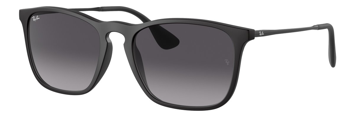 Ray-Ban RB4187 Gomma Nera Lenti Sfumato grigio