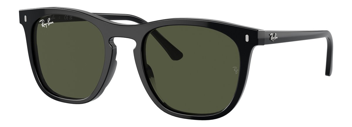 Ray-Ban RB2210 Nero Lenti Verde