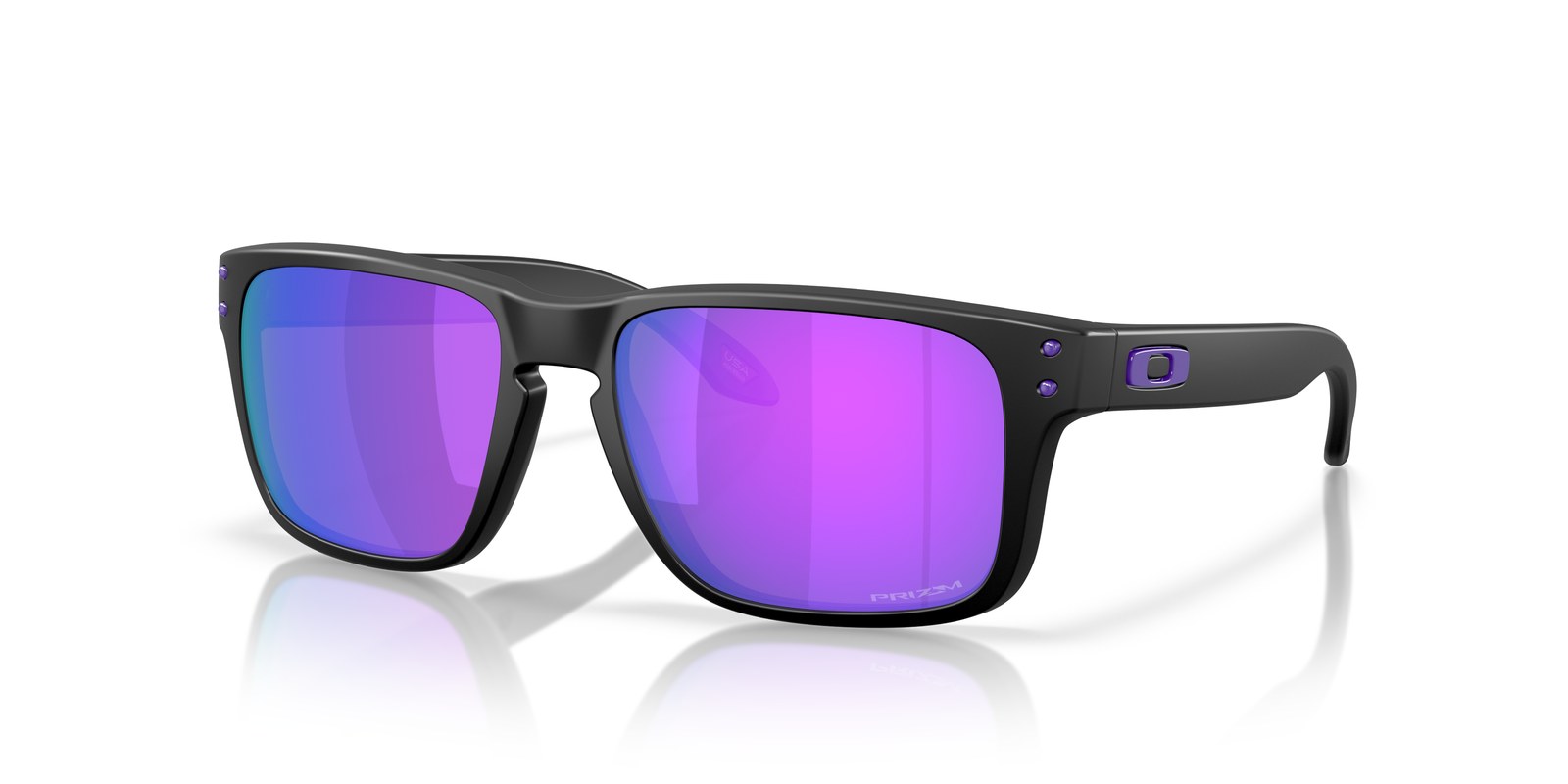 Oakley Holbrook S OO9509 Nero Opaco · Lenti Prizm Violet