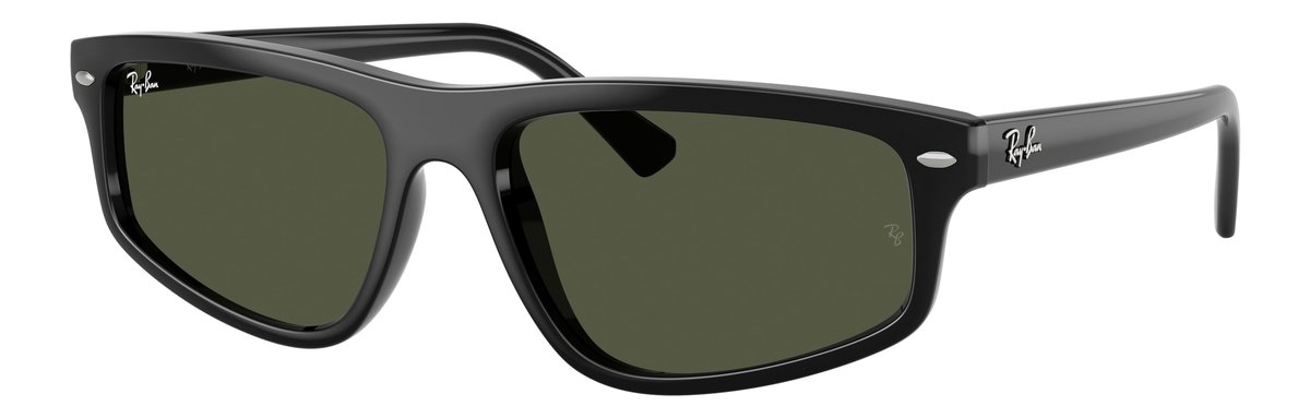 Ray-Ban RB2225 Nero Lenti Verde