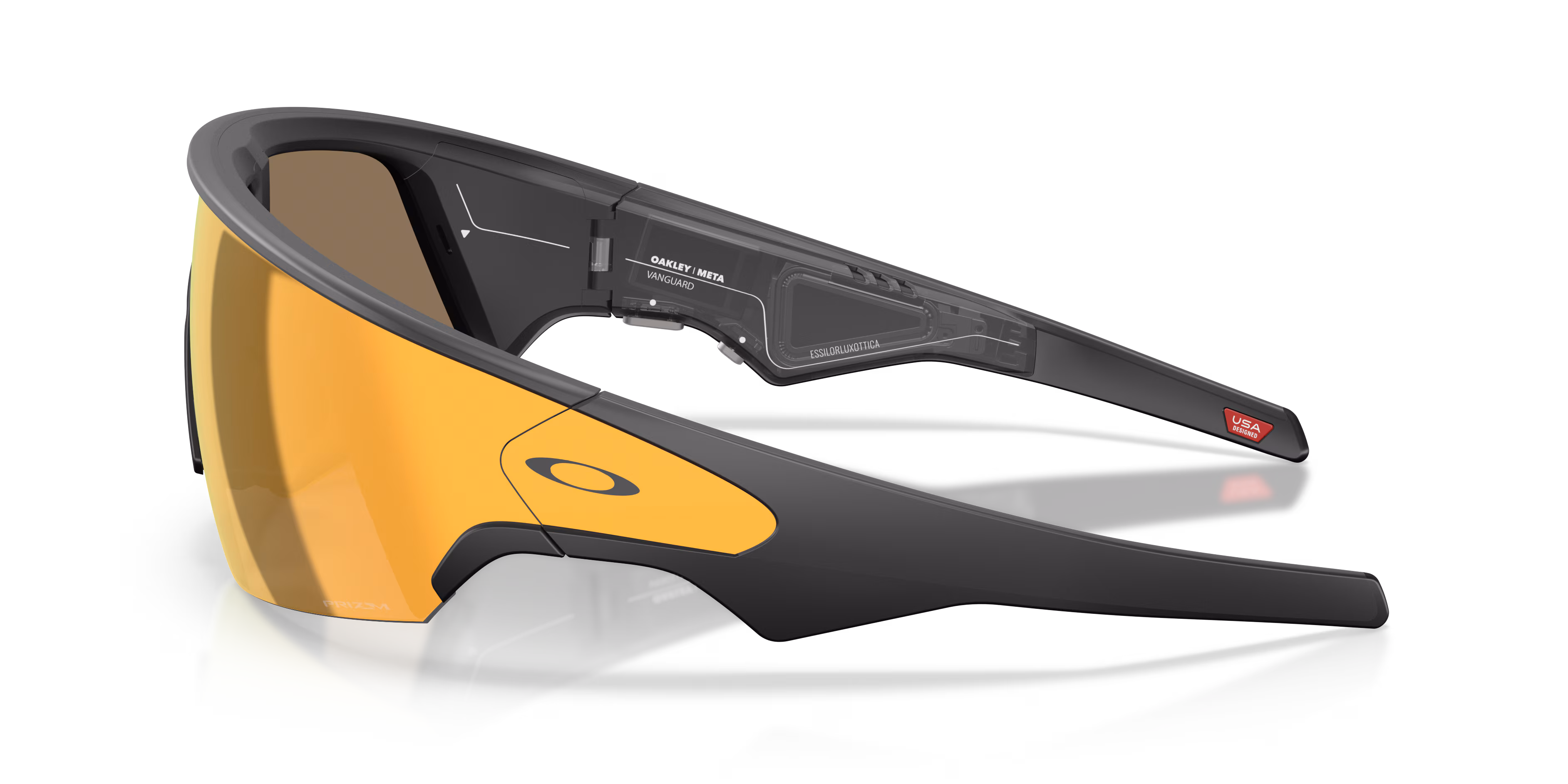 Oakley Meta Vanguard OW8001 Nero — Prizm 24K