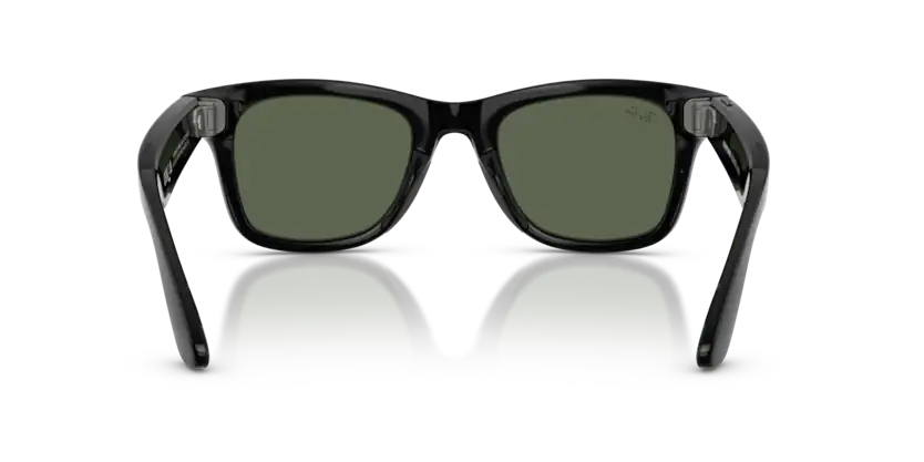 Ray-Ban Meta Wayfarer Nero Lenti Trasparenti