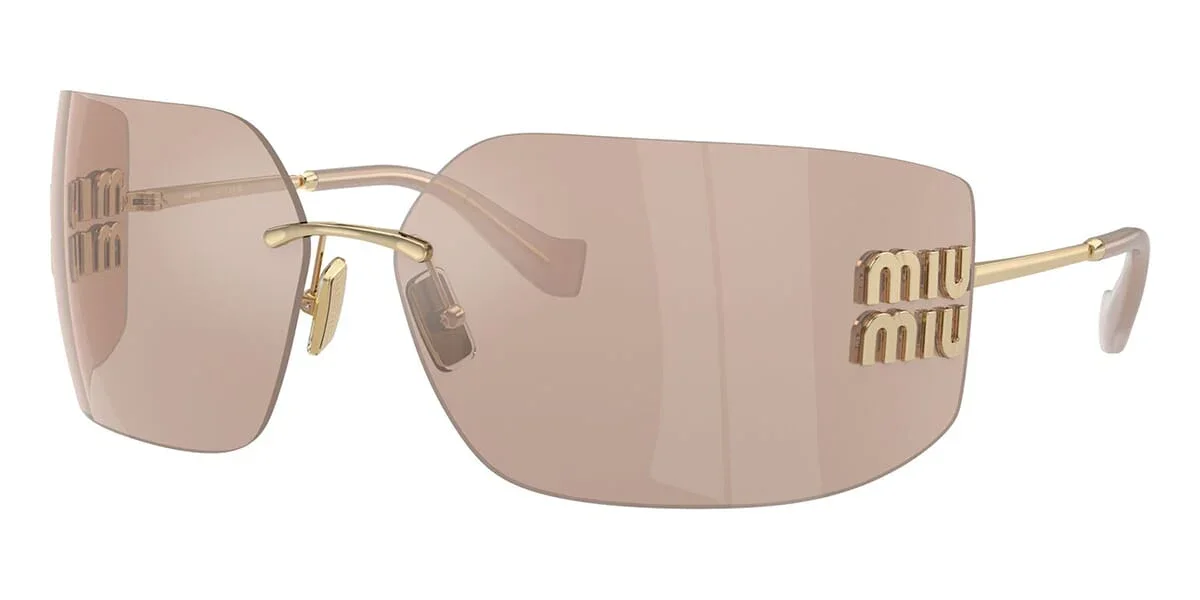 Miu Miu MU54YS Runway Rimless - Occhiali da Sole Donna