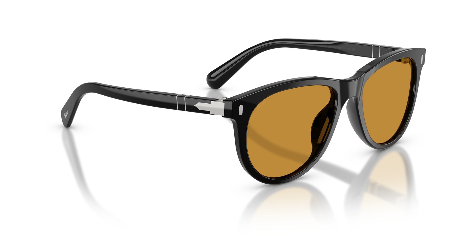Persol PO3408S Nero · Lenti Giallo/Marrone — foto 2