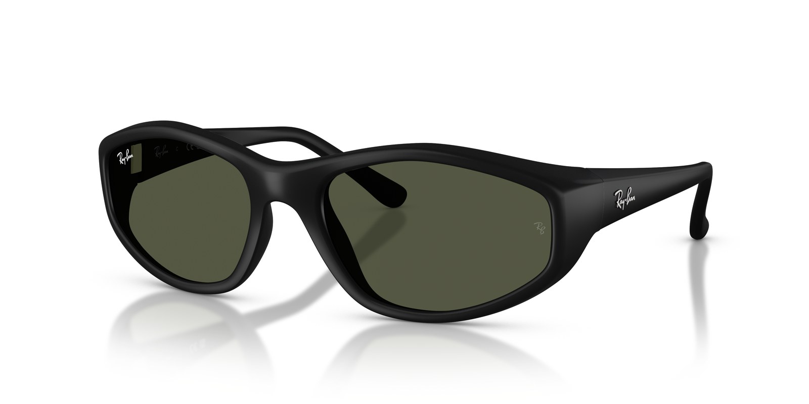 Ray-Ban RB2228 Gomma Nera · Lenti Verde Scuro