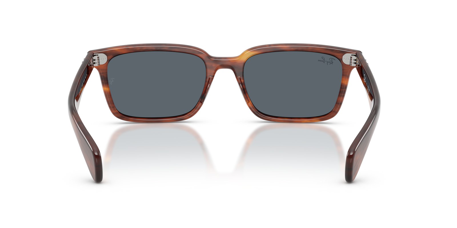 Ray-Ban Brunel RB2234 Striato Havana · Lenti Blu Scuro — foto 4