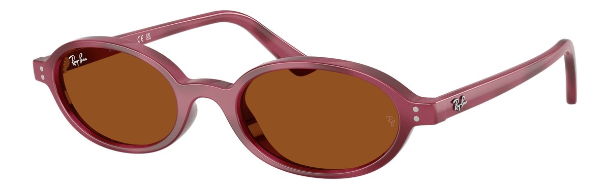 Ray-Ban RB4472 Havana violetto Lenti Marrone scuro