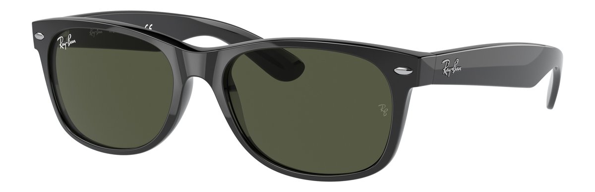 Ray-Ban New Wayfarer Nero Lenti G-15 verde