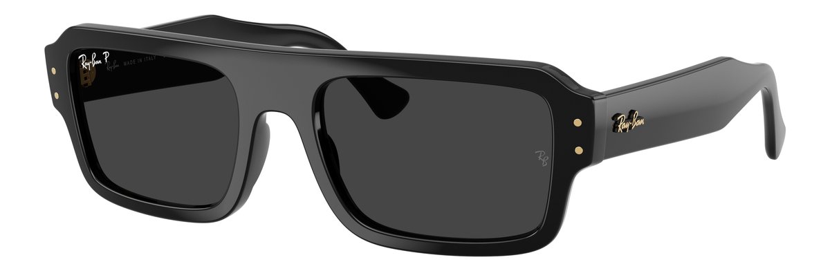 Ray-Ban RB4454 Nero Lenti Polarizzata nero