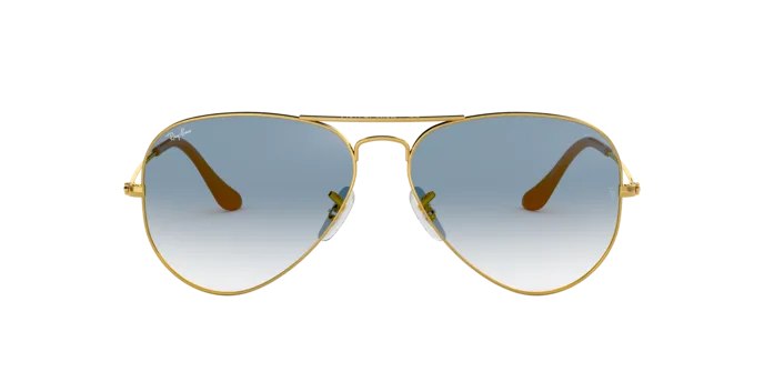 Ray-Ban Aviator Oro Lenti Verdi