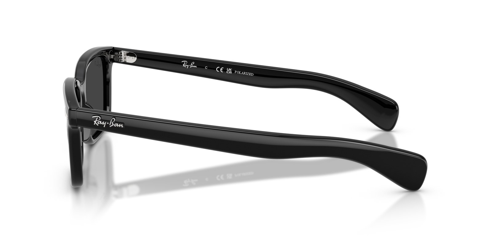 Ray-Ban Brunel RB2234 Nero · Lenti Nero Polarizzate — foto 3
