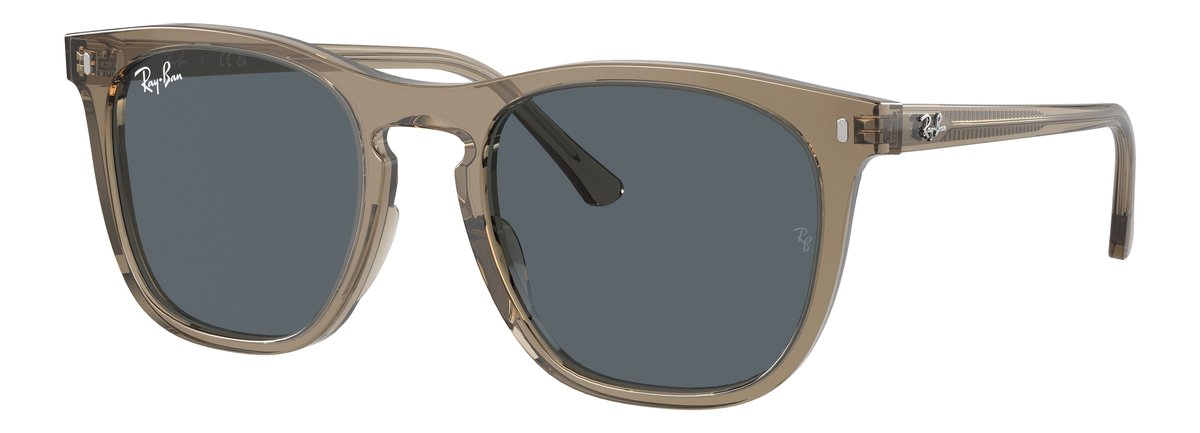 Ray-Ban RB2210 Marrone Trasparente Lenti Blu