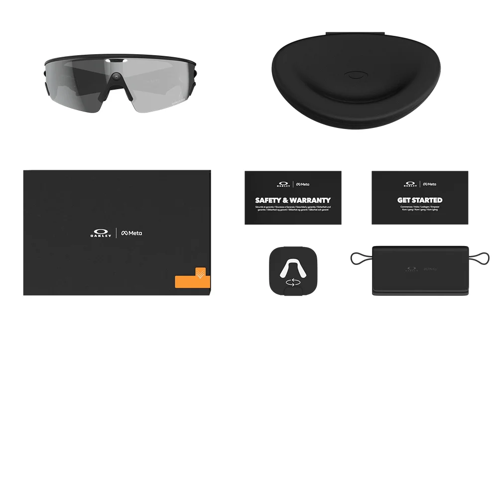 Oakley Meta Vanguard OW8001 — Nero Matte / Prizm Black