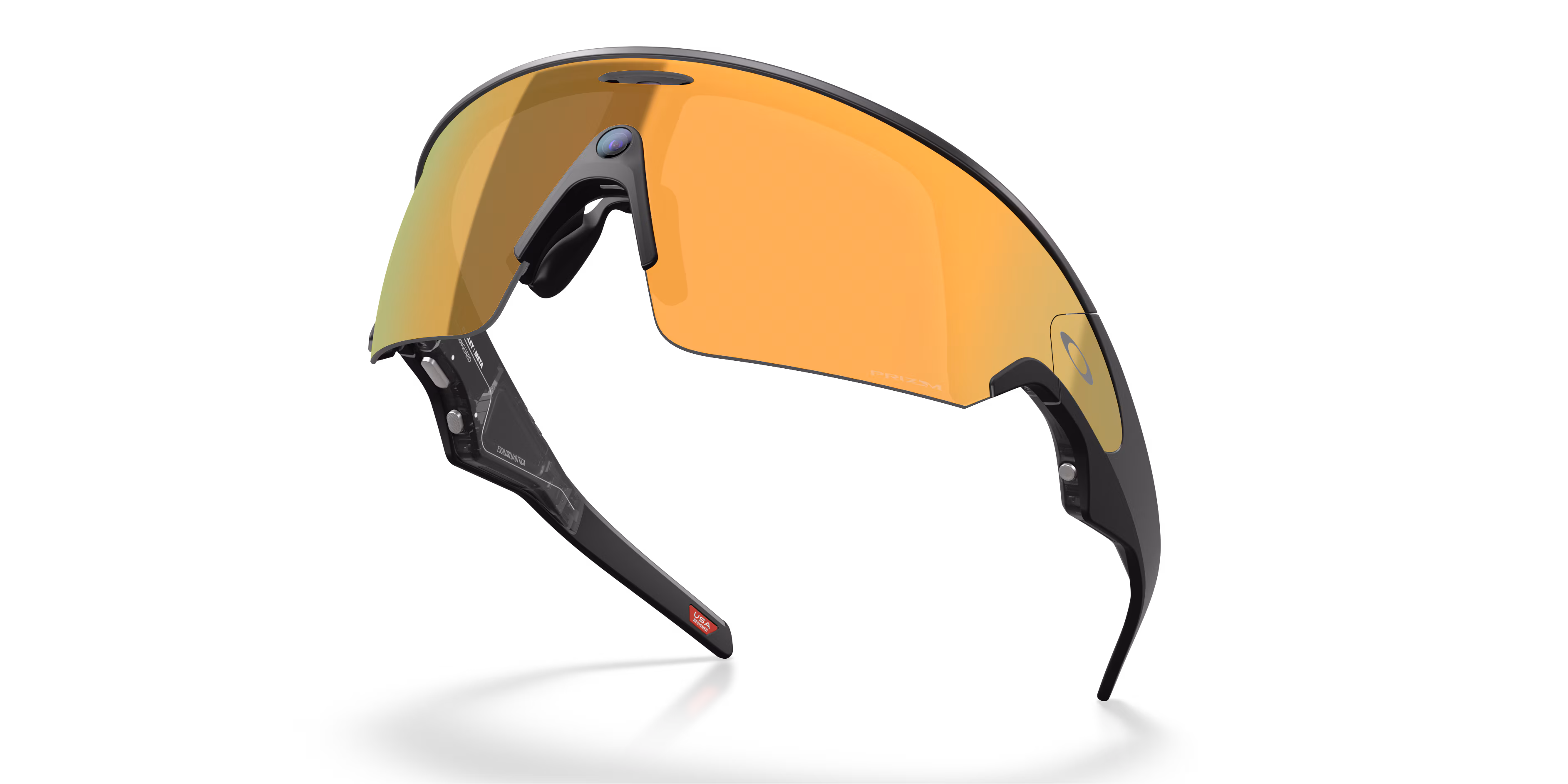 Oakley Meta Vanguard OW8001 Nero — Prizm 24K