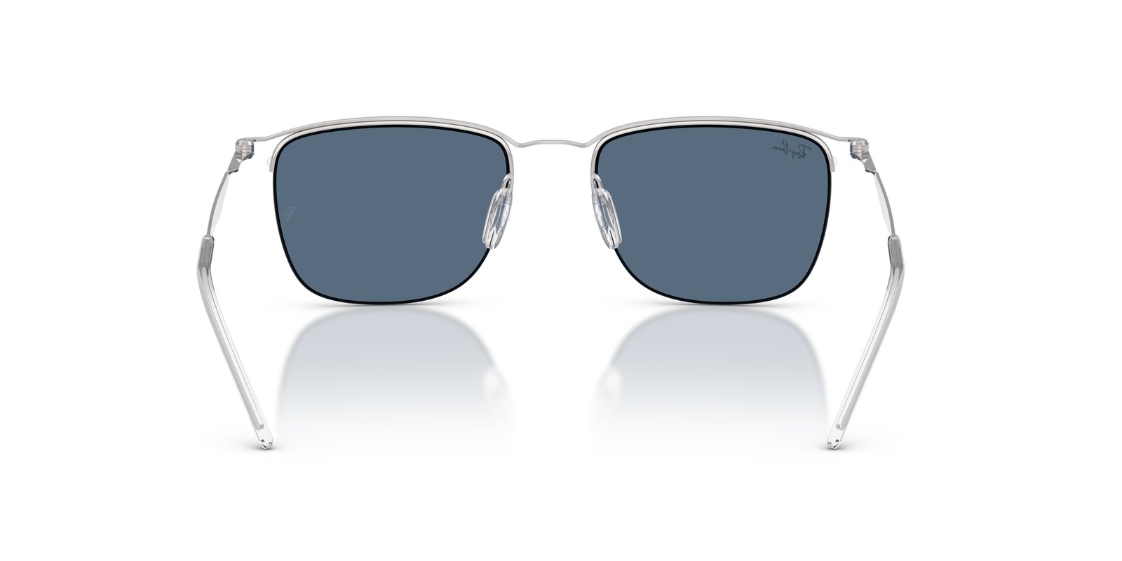Ray-Ban RB8550 Argento · Lenti Blu — foto 4