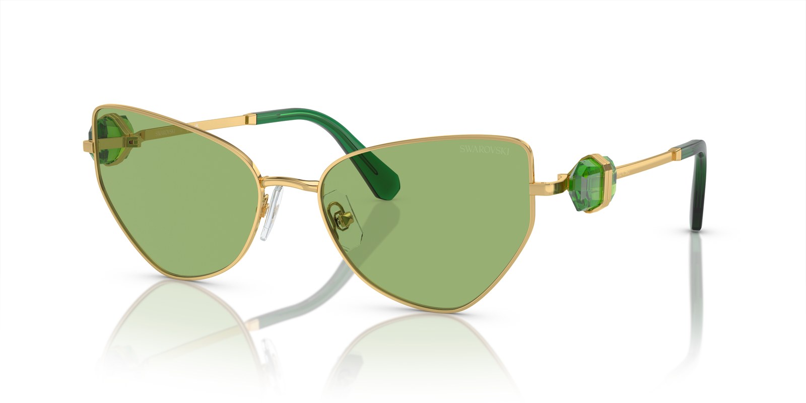 Swarovski SK7003 Oro · Lenti Verde Scuro
