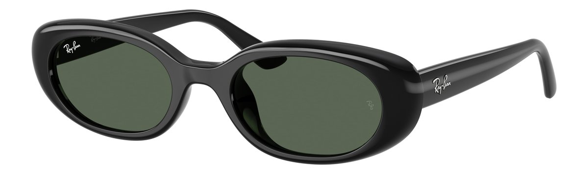Ray-Ban RB4441D Nero Lenti Verde scuro