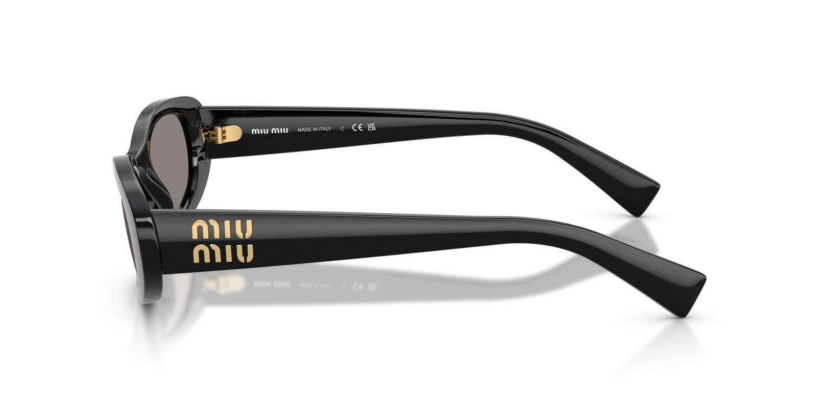Miu Miu MU C02S Nero · Lenti Grigio Scuro — foto 3