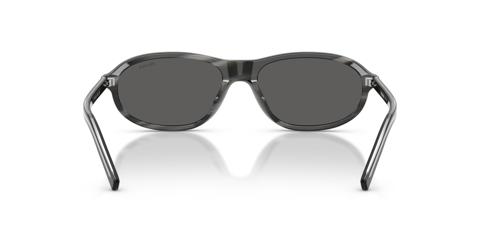 Prada PR D20SU Nero/Corno Basalto · Lenti Grigio Scuro — foto 4