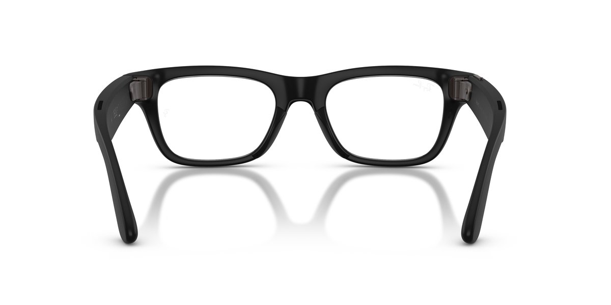 Ray-Ban Meta Wayfarer RW7001 Nero — Lente Demo (Cal. 50)