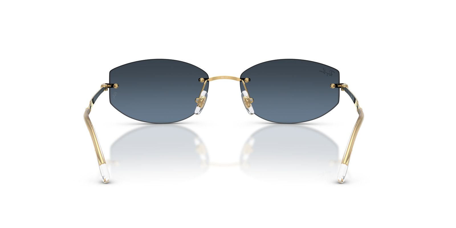 Ray-Ban RB3792 Arista · Lenti Blu Scuro Sfumato Grigio Scuro — foto 4
