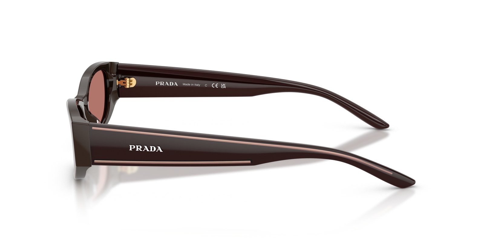 Prada PR D22S Cigar · Lenti Bordeaux — foto 3