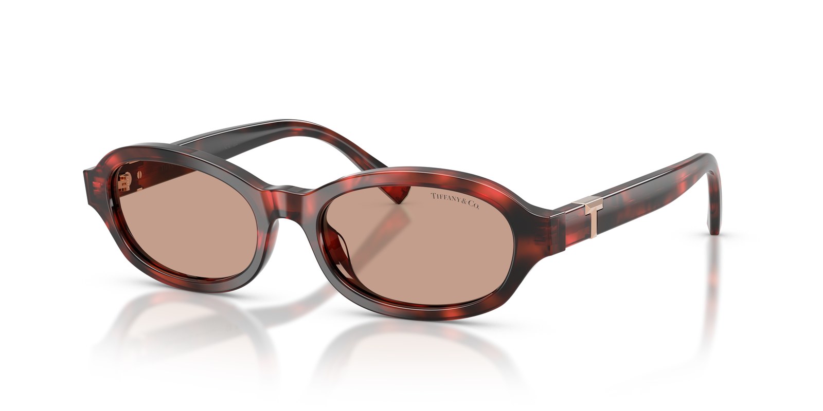 Tiffany & Co. TF4270U Havana Rubino · Lenti Marrone