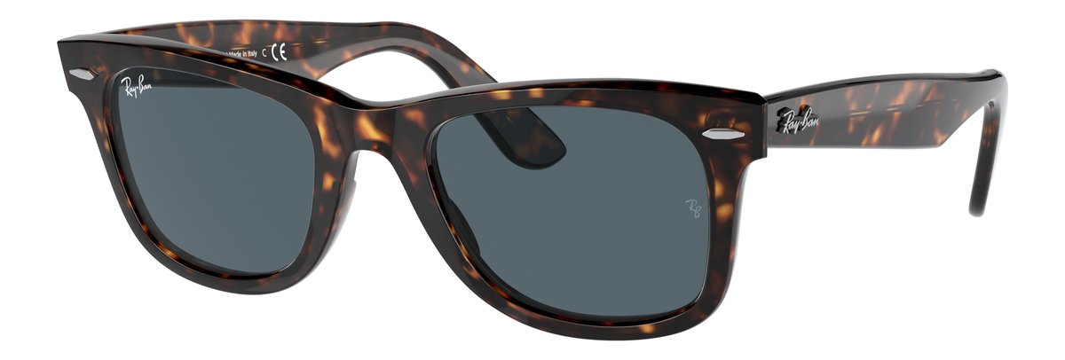 Ray-Ban Wayfarer Havana Lenti Blu