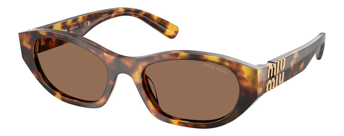 Miu Miu MU A03S Miele Havana