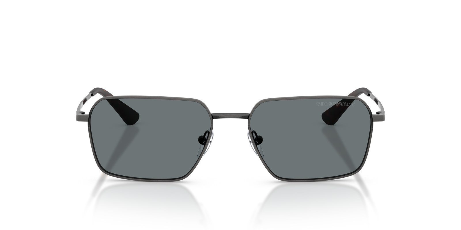 Emporio Armani EA2178 Argento Anticato Opaco · Lenti Blu Scuro — foto 2