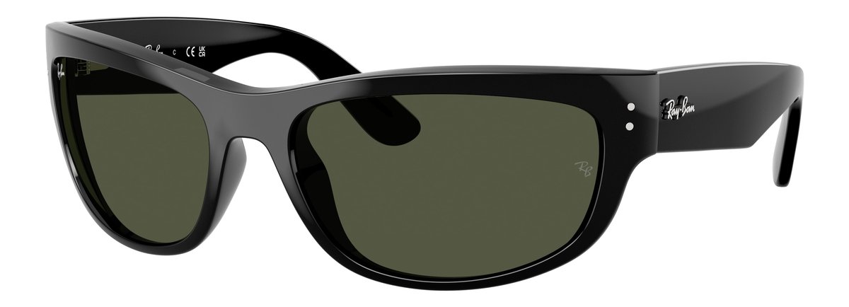 Ray-Ban RB2289 Nero Lenti G-15 verde
