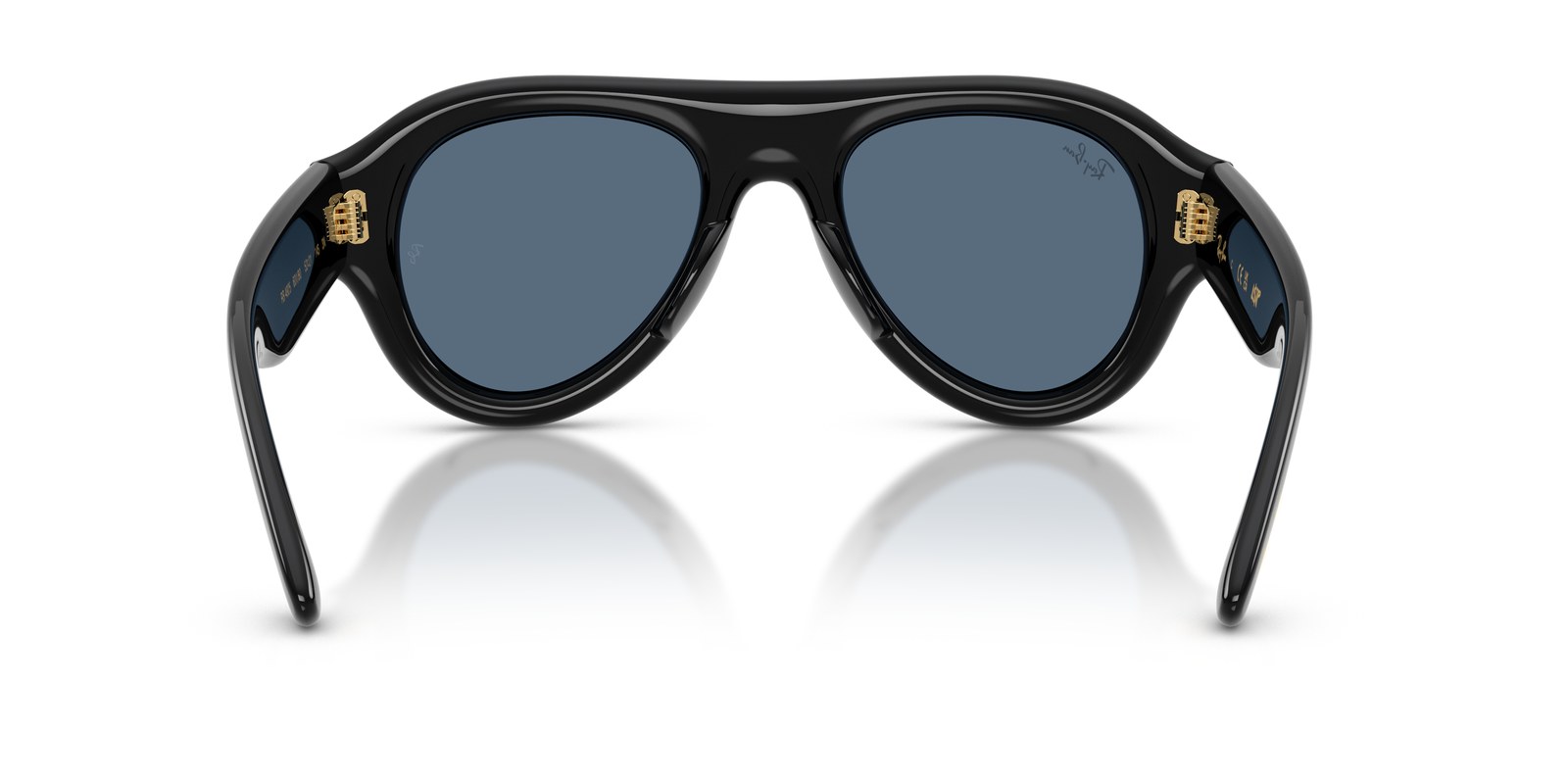 Ray-Ban RB4925 Nero · Lenti Blu Scuro — foto 4