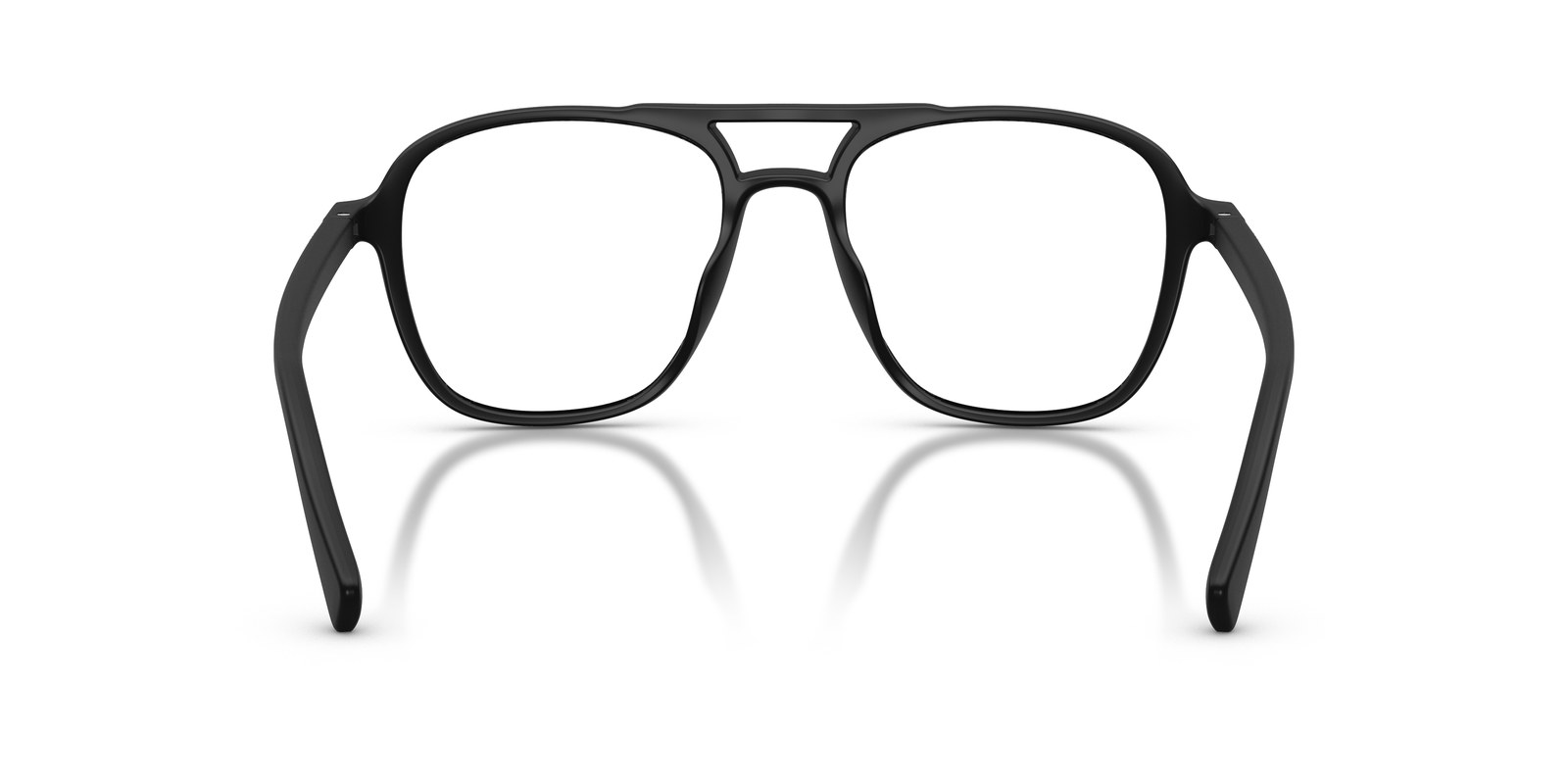 Emporio Armani EA4279U Nero Opaco · Lenti Trasparenti — foto 4
