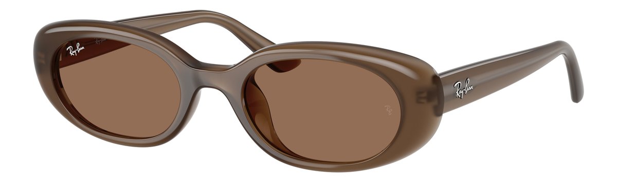 Ray-Ban RB4441D Marrone Opale Lenti Marrone scuro