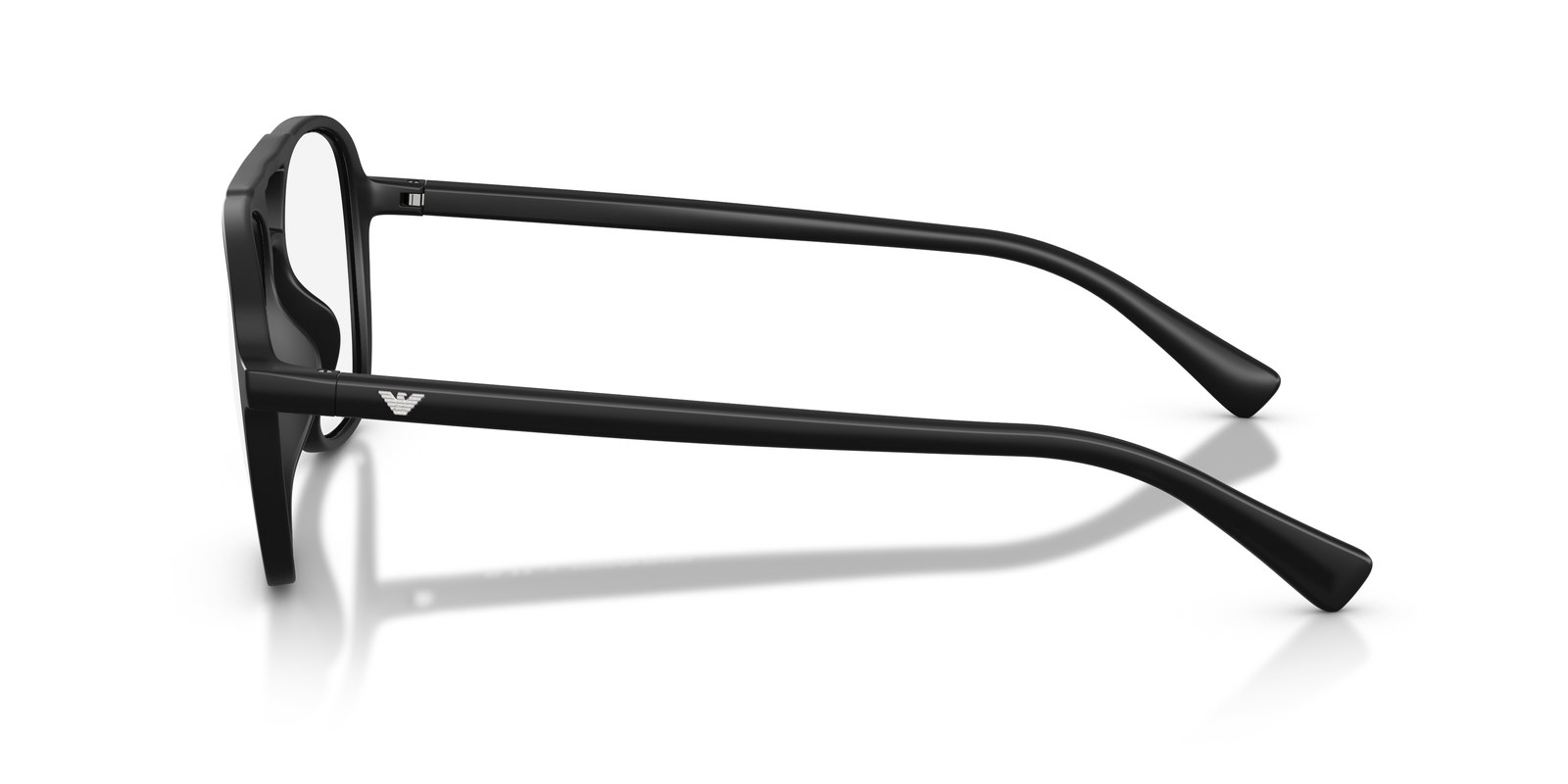 Emporio Armani EA4279U Nero Opaco · Lenti Trasparenti — foto 3