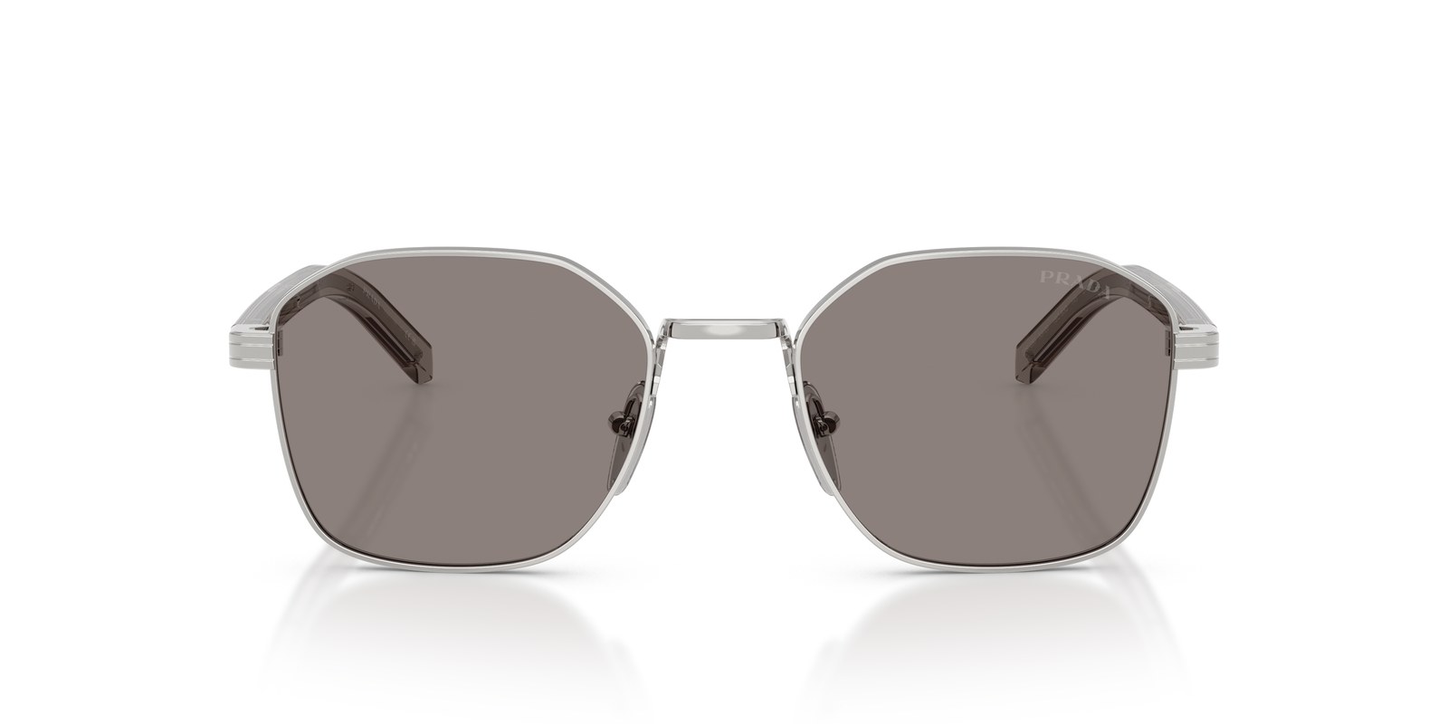 Prada PR C50S Argento · Lenti Grigio Scuro — foto 2