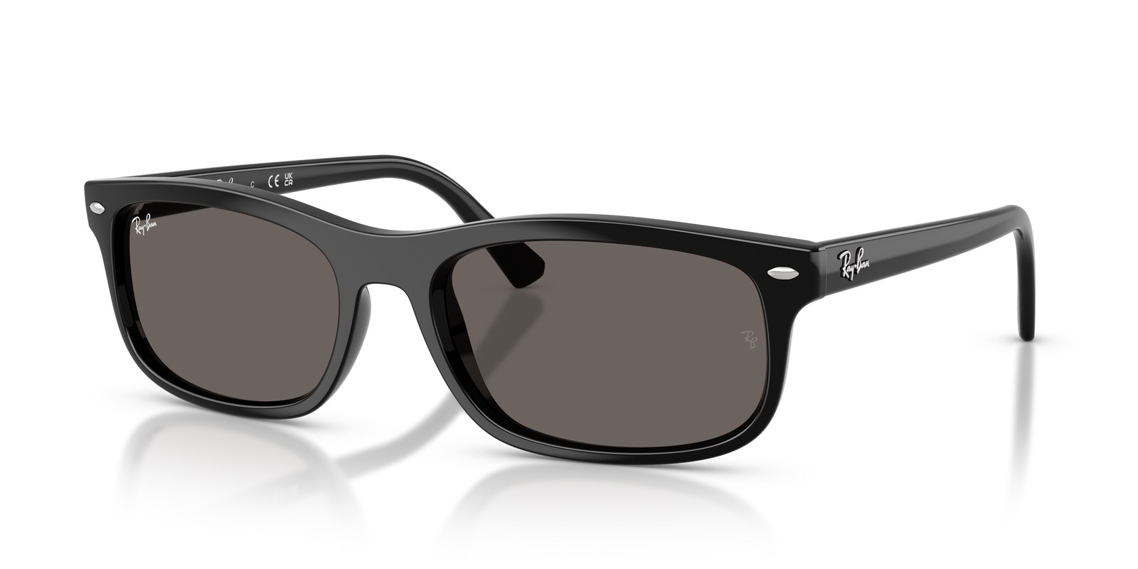 Ray-Ban RB2224 Nero · Lenti Grigio Scuro