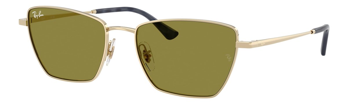 Ray-Ban RB3783 Oro Pallido Lenti Verde